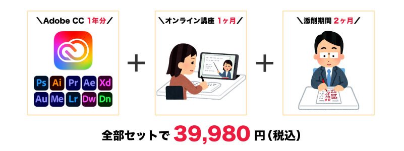 デジハリAdobeマスター講座の内容