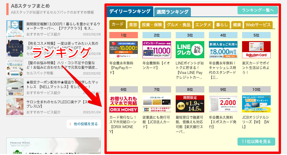 3.ランキングから探す