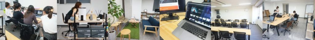 クリエイターズファクトリーの校舎風景